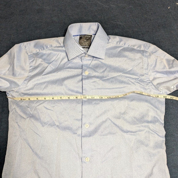 Drapey Light Blue Button up Shirt - Picture 5 of 6
